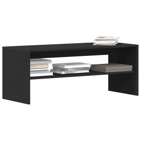 Mueble para TV madera contrachapada negro100x40x40 cm by , TV Furniture - Ref: Foro24-862402, Price: 45,35 €, Discount: %