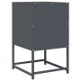 Mesita de noche acero laminado en frío antracita 36x39x60,5 cm de , Mesitas de noche - Ref: Foro24-853328, Precio: 52,24 €