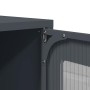 Mesita de noche acero laminado en frío antracita 36x39x60,5 cm de , Mesitas de noche - Ref: Foro24-853328, Precio: 52,24 €