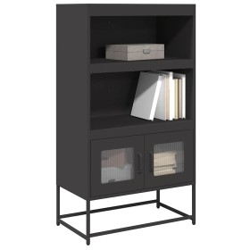 Aparador de acero negro 68x39x123 cm von , Sideboards - Ref: Foro24-853368, Preis: 122,57 €, Rabatt: %