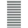 Estor cebra gris oscuro 70x100cm tejido ancho 65,9 cm poliéster