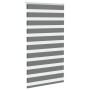 Estor cebra gris oscuro 70x100cm tejido ancho 65,9 cm poliéster