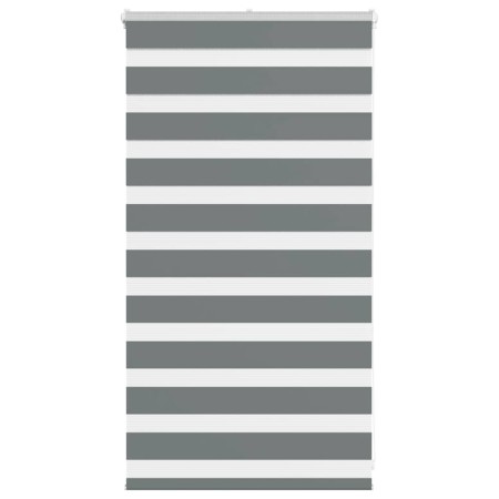 Estor cebra gris oscuro 90x100cm tejido ancho 85,9 cm poliéster von , Jalousien und Jalousien - Ref: Foro24-4014103, Preis: 2...