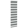 Estor cebra gris oscuro 45x150cm tejido ancho 40,9 cm poliéster de , Persianas y estores - Ref: Foro24-4014120, Precio: 17,12...