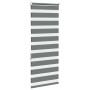 Estor cebra gris oscuro 55x150cm tejido ancho 50,9 cm poliéster de , Persianas y estores - Ref: Foro24-4014122, Precio: 24,30...