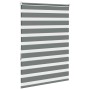 Estor cebra gris oscuro tejido ancho 110,9 cm poliéster de , Persianas y estores - Ref: Foro24-4014134, Precio: 29,05 €, Desc...