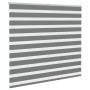 Estor cebra gris oscuro tejido ancho 155,9 cm poliéster by , Blinds and blinds - Ref: Foro24-4014117, Price: 28,44 €, Discoun...