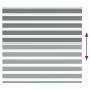 Estor cebra gris oscuro tejido ancho 155,9 cm poliéster by , Blinds and blinds - Ref: Foro24-4014117, Price: 28,44 €, Discoun...