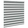Estor cebra gris oscuro tejido ancho 145,9 cm poliéster by , Blinds and blinds - Ref: Foro24-4014141, Price: 33,72 €, Discoun...