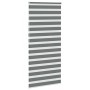 Estor cebra gris oscuro tejido ancho 110,9 cm poliéster by , Blinds and blinds - Ref: Foro24-4014160, Price: 31,63 €, Discoun...