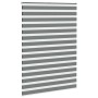 Estor cebra gris oscuro tejido ancho 155,9 cm poliéster by , Blinds and blinds - Ref: Foro24-4014195, Price: 42,00 €, Discoun...
