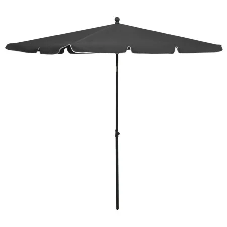 Gartenschirm mit anthrazitgrauem Mast 210x140 cm von vidaXL, Sonnenschirme - Ref: Foro24-315545, Preis: 36,69 €, Rabatt: %
