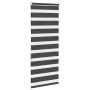 Estor cebra negro 55x150 cm tejido ancho 50,9 cm poliéster de , Persianas y estores - Ref: Foro24-4014226, Precio: 19,05 €, D...