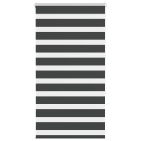 Estor cebra negro 75x150 cm tejido ancho 70,9 cm poliéster de , Persianas y estores - Ref: Foro24-4014230, Precio: 27,07 €, D...