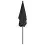 Gartenschirm mit anthrazitgrauem Mast 210x140 cm von vidaXL, Sonnenschirme - Ref: Foro24-315545, Preis: 36,69 €, Rabatt: %
