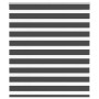 Estor cebra negro 120x100 cm tejido ancho 115,9 cm poliéster de , Persianas y estores - Ref: Foro24-4014213, Precio: 23,99 €,...