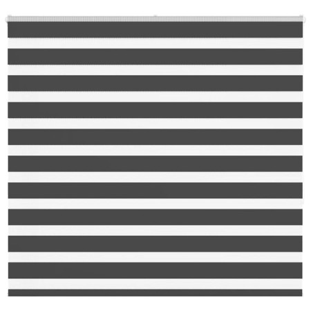Estor cebra negro 160x150 cm tejido ancho 155,9 cm poliéster by , Blinds and blinds - Ref: Foro24-4014247, Price: 36,86 €, Di...