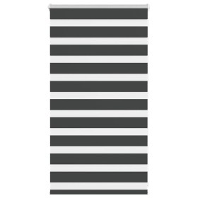 Estor cebra negro 90x100 cm tejido ancho 85,9 cm poliéster von , Jalousien und Jalousien - Ref: Foro24-4014207, Preis: 23,99 ...