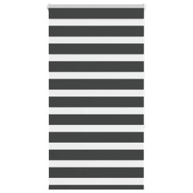 Estor cebra negro 85x150 cm tejido ancho 80,9 cm poliéster von , Jalousien und Jalousien - Ref: Foro24-4014232, Preis: 23,43 ...