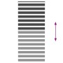 Estor cebra negro 100x230 cm tejido ancho 95,9 cm poliéster by , Blinds and blinds - Ref: Foro24-4014287, Price: 31,88 €, Dis...