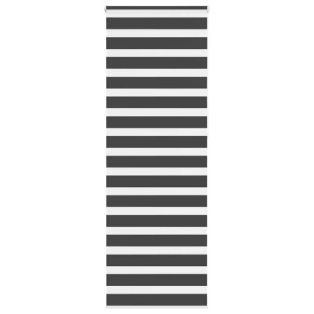 Estor cebra negro 90x230 cm tejido ancho 85,9 cm poliéster by , Blinds and blinds - Ref: Foro24-4014285, Price: 28,16 €, Disc...