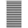 Estor cebra negro 125x200 cm tejido ancho 120,9 cm poliéster by , Blinds and blinds - Ref: Foro24-4014266, Price: 35,33 €, Di...