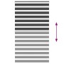 Estor cebra negro 125x200 cm tejido ancho 120,9 cm poliéster by , Blinds and blinds - Ref: Foro24-4014266, Price: 35,33 €, Di...