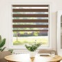 Estor cebra marrón 105x100 cm tejido ancho 100,9 cm poliéster by , Blinds and blinds - Ref: Foro24-4014314, Price: 25,01 €, D...