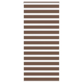 Estor cebra marrón 115x200 cm tejido ancho 110,9 cm poliéster von , Jalousien und Jalousien - Ref: Foro24-4014368, Preis: 31,...