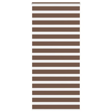 Estor cebra marrón 115x200 cm tejido ancho 110,9 cm poliéster von , Jalousien und Jalousien - Ref: Foro24-4014368, Preis: 31,...