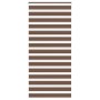 Estor cebra marrón 115x200 cm tejido ancho 110,9 cm poliéster von , Jalousien und Jalousien - Ref: Foro24-4014368, Preis: 31,...