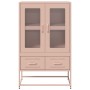 Aparador de acero rosa 68x39x111,5 cm by , Sideboards - Ref: Foro24-853363, Price: 147,85 €, Discount: %