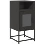 Mesita de noche acero laminado en frío negro 36x39x78 cm von , Sideboards - Ref: Foro24-853410, Preis: 58,83 €, Rabatt: %