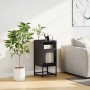 Mesita de noche acero laminado en frío negro 36x39x78 cm von , Sideboards - Ref: Foro24-853410, Preis: 58,83 €, Rabatt: %