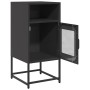Mesita de noche acero laminado en frío negro 36x39x78 cm von , Sideboards - Ref: Foro24-853410, Preis: 58,83 €, Rabatt: %