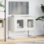 Mueble para TV acero laminado en frío blanco 68x39x60,5 cm by , TV Furniture - Ref: Foro24-853337, Price: 73,37 €, Discount: %