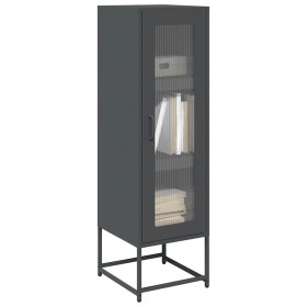Aparador de acero laminado en frío antracita 36x39x123 cm de , Aparadores - Ref: Foro24-853394, Precio: 95,00 €