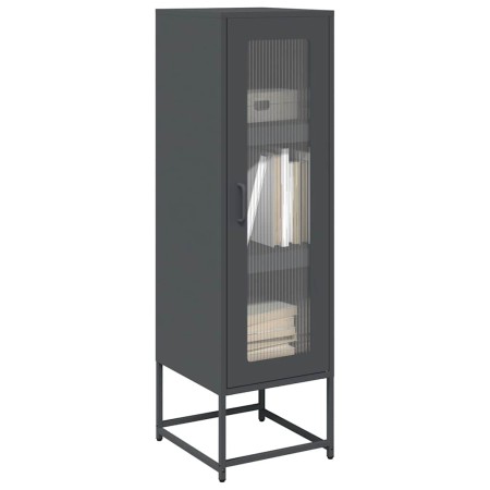 Aparador de acero laminado en frío antracita 36x39x123 cm by , Sideboards - Ref: Foro24-853394, Price: 95,07 €, Discount: %