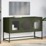 Mueble TV acero laminado en frío verde oliva 100,5x39x60,5 cm by , TV Furniture - Ref: Foro24-853342, Price: 97,88 €, Discoun...