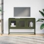 Mueble TV acero laminado en frío verde oliva 100,5x39x60,5 cm by , TV Furniture - Ref: Foro24-853342, Price: 97,88 €, Discoun...