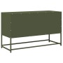 Mueble TV acero laminado en frío verde oliva 100,5x39x60,5 cm by , TV Furniture - Ref: Foro24-853342, Price: 97,88 €, Discoun...