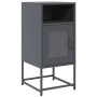 Mesilla de noche antracita 36x39x78 cm acero laminado en frío de , Aparadores - Ref: Foro24-853412, Precio: 47,86 €, Descuent...