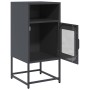 Mesilla de noche antracita 36x39x78 cm acero laminado en frío de , Aparadores - Ref: Foro24-853412, Precio: 47,86 €, Descuent...