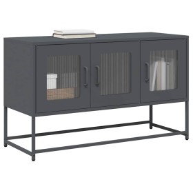 Mueble de TV acero laminado en frío antracita 100,5x39x60,5 cm von , TV-Möbel - Ref: Foro24-853340, Preis: 97,88 €, Rabatt: %