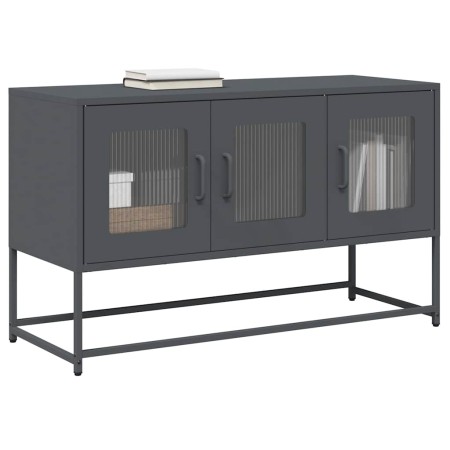 Mueble de TV acero laminado en frío antracita 100,5x39x60,5 cm von , TV-Möbel - Ref: Foro24-853340, Preis: 97,88 €, Rabatt: %