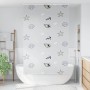 Estor enrollable para ducha con casete 120x240cm tela ancho by , Blinds and blinds - Ref: Foro24-4015014, Price: 21,08 €, Dis...