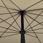 Garden umbrella with taupe grey pole 200x130 cm by vidaXL, Umbrellas - Ref: Foro24-315554, Price: 38,48 €, Discount: %