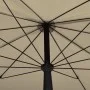 Garten Sonnenschirm mit Mast taupe grau 200x130 cm von vidaXL, Sonnenschirme - Ref: Foro24-315554, Preis: 37,69 €, Rabatt: %