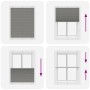 Estor Plisado Antracita 110x100 cm Tela Ancho 109,4cm Poliéster by , Blinds and blinds - Ref: Foro24-4015077, Price: 25,56 €,...
