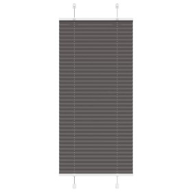 Estor Plisado negro 60x100 cm Tela Ancho 59,4 cm Poliéster by , Blinds and blinds - Ref: Foro24-4015118, Price: 18,65 €, Disc...